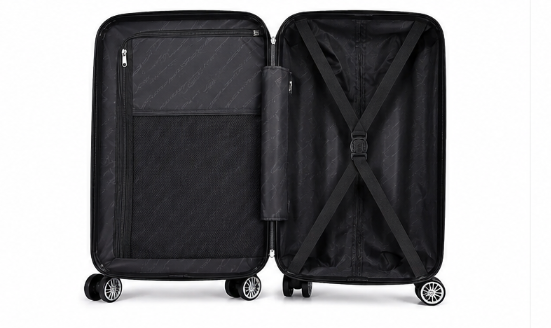 Valise Rigide ABS avec Serrure TSA et Roulettes Doubles 360° – Taille M, L
