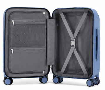 Valise Cabine Hublot Nova avec Compartiment Frontal, Roulettes 360° et Fermeture Sécurisée