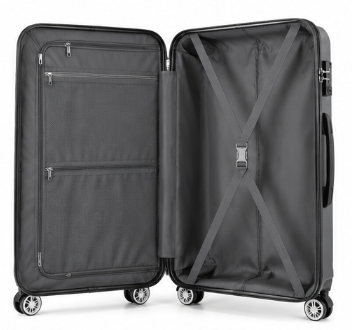 Valise Soute Classic Rigide avec Serrure TSA et Roulettes 360°