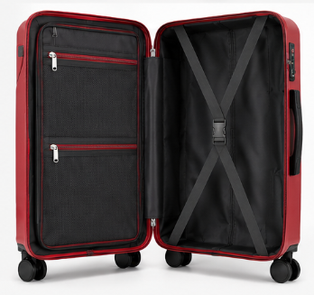 Valise Soute Hublot Classic avec Compartiment Frontal, Serrure TSA et Roulettes 360°