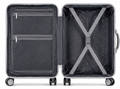 Valise Cabine Stark 45L Rigide avec Serrure TSA et Roulettes Pivotantes