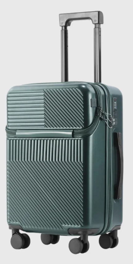 Valise Soute Hublot Classic avec Compartiment Frontal, Serrure TSA et Roulettes 360°