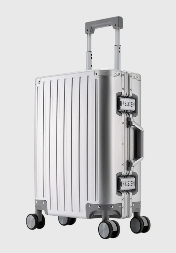 Valise Soute Stark avec Cadre Aluminium, Double Serrure TSA et Roulettes 360°