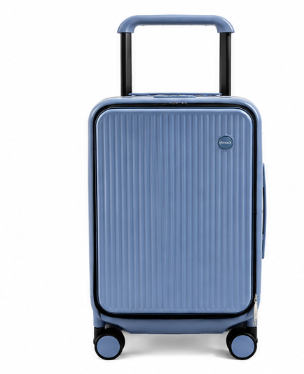 Valise Cabine Hublot Nova avec Compartiment Frontal, Roulettes 360° et Fermeture Sécurisée
