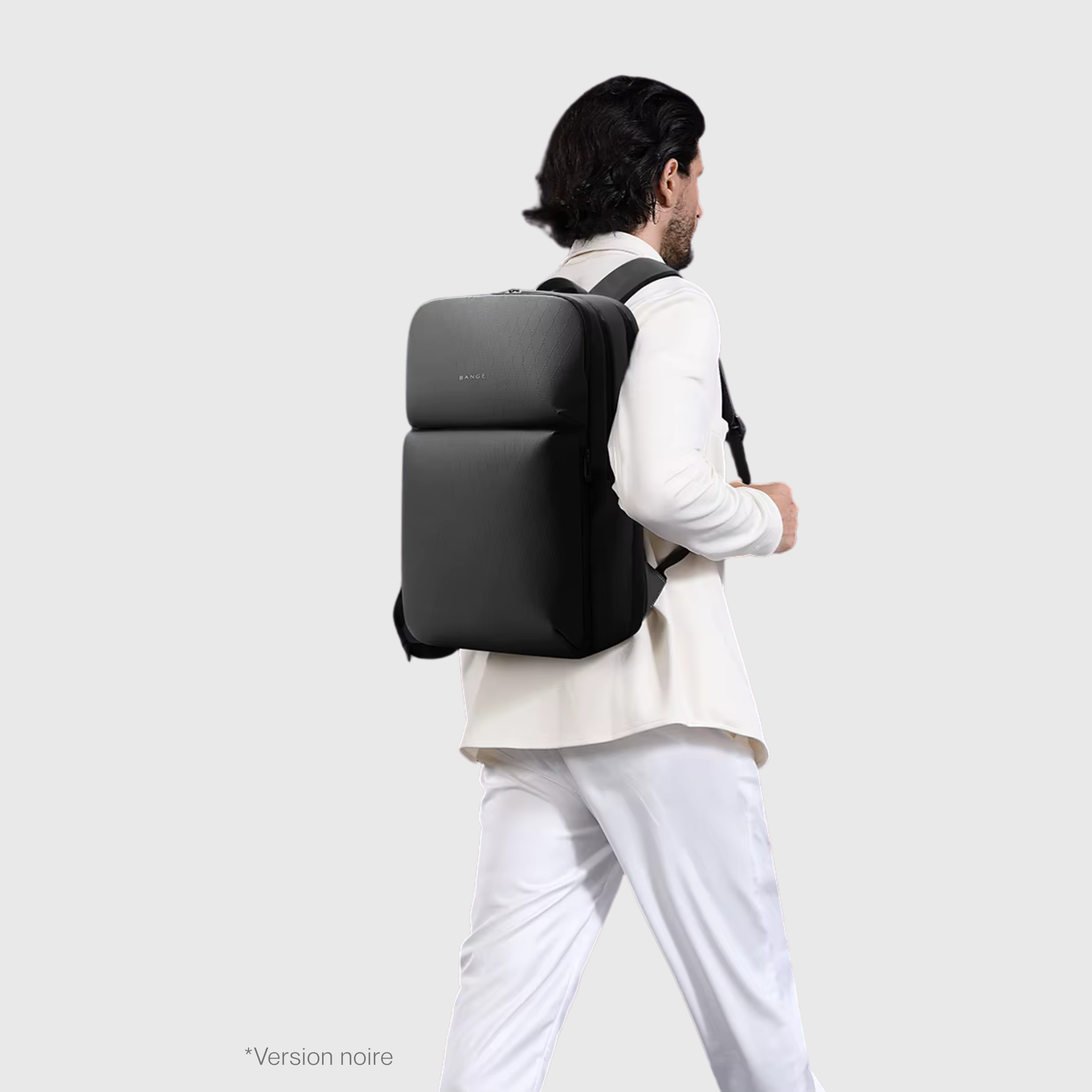 Sac à Dos Cabine Rigide pour Ordinateur Portable, Imperméable et Compatible Voyage