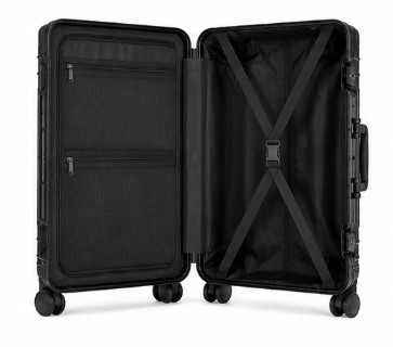 Valise Soute Premium avec Double Serrure TSA, Cadre Aluminium et Roulettes 360°