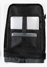 Sac à Dos Cabine Roll-Top pour Ordinateur Portable, Imperméable et Grande Capacité