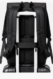 Sac à Dos Cabine Roll-Top pour Ordinateur Portable, Imperméable et Grande Capacité
