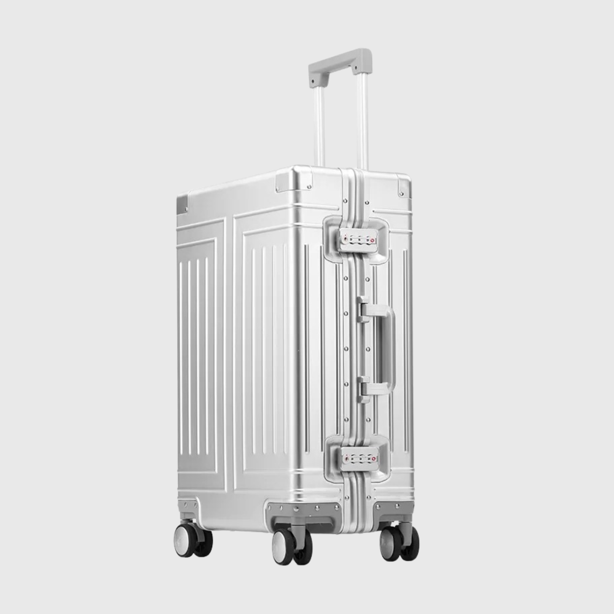 Valise Soute Premium avec Double Serrure TSA, Cadre Aluminium et Roulettes 360°