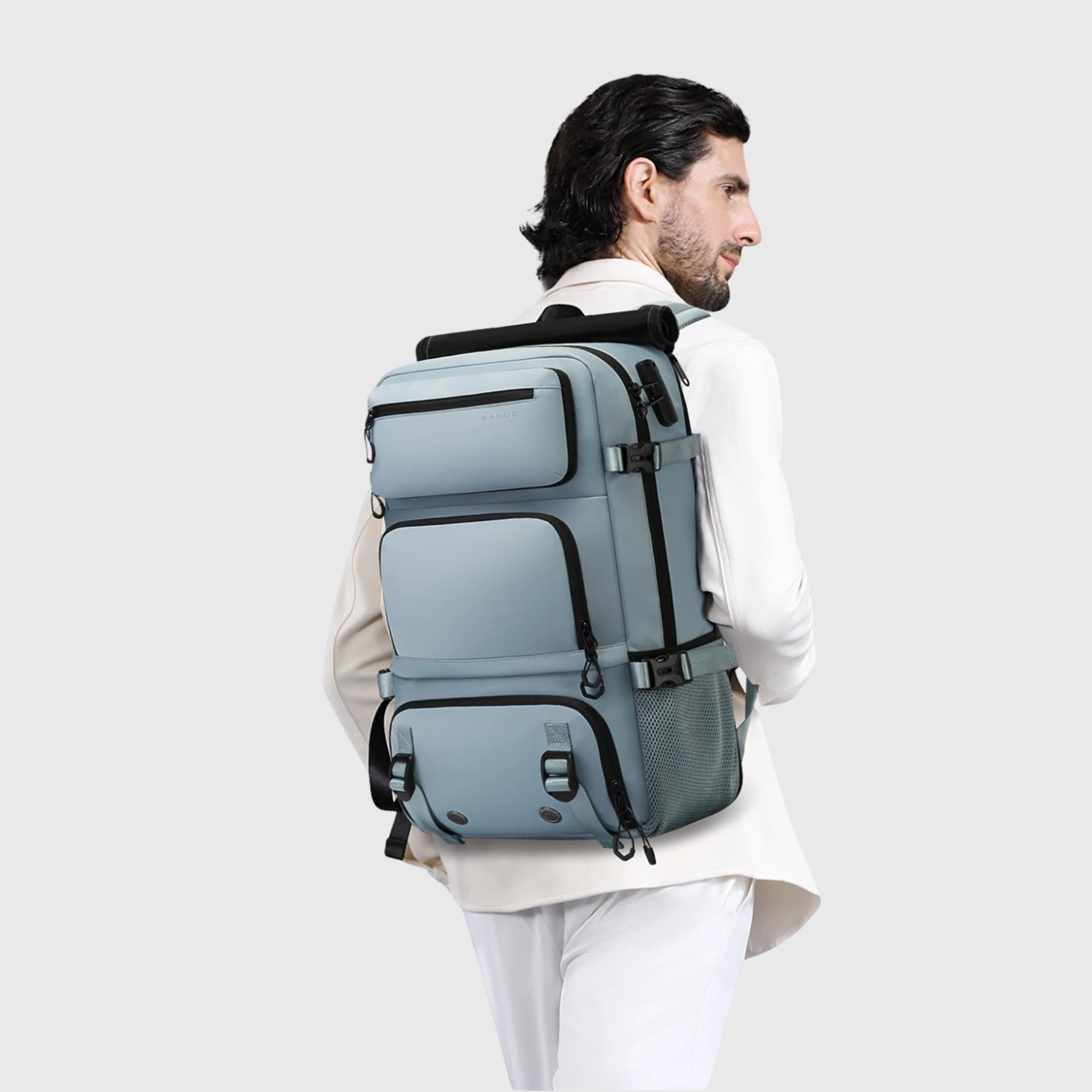 Sac à Dos de Voyage Cabine 38L pour Ordinateur Portable, Imperméable et Compatible Bagage Cabine