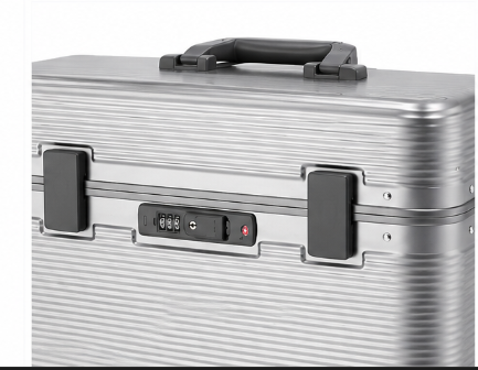 Valise cabine Business à Ouverture Supérieure avec Cadre Aluminium, Serrure TSA et Roulettes 360°