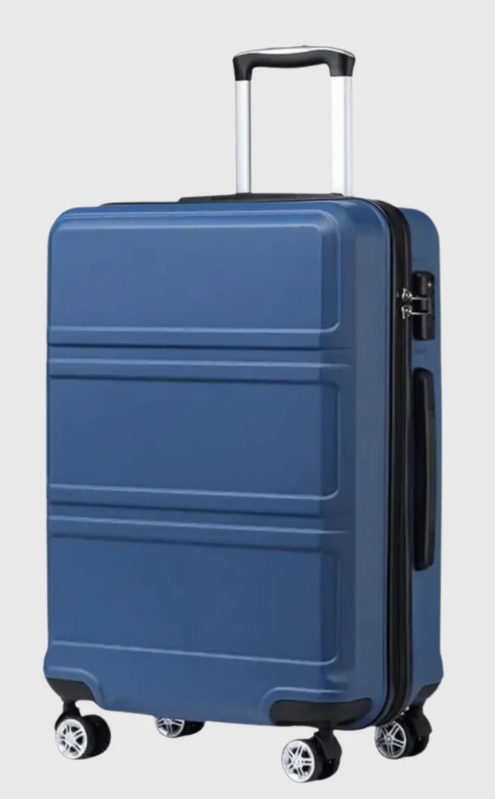 Valise Rigide ABS avec Serrure TSA et Roulettes Doubles 360° – Taille M, L