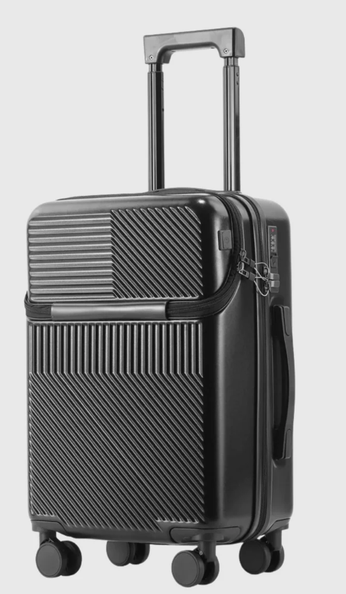 Valise Soute Hublot Classic avec Compartiment Frontal, Serrure TSA et Roulettes 360°