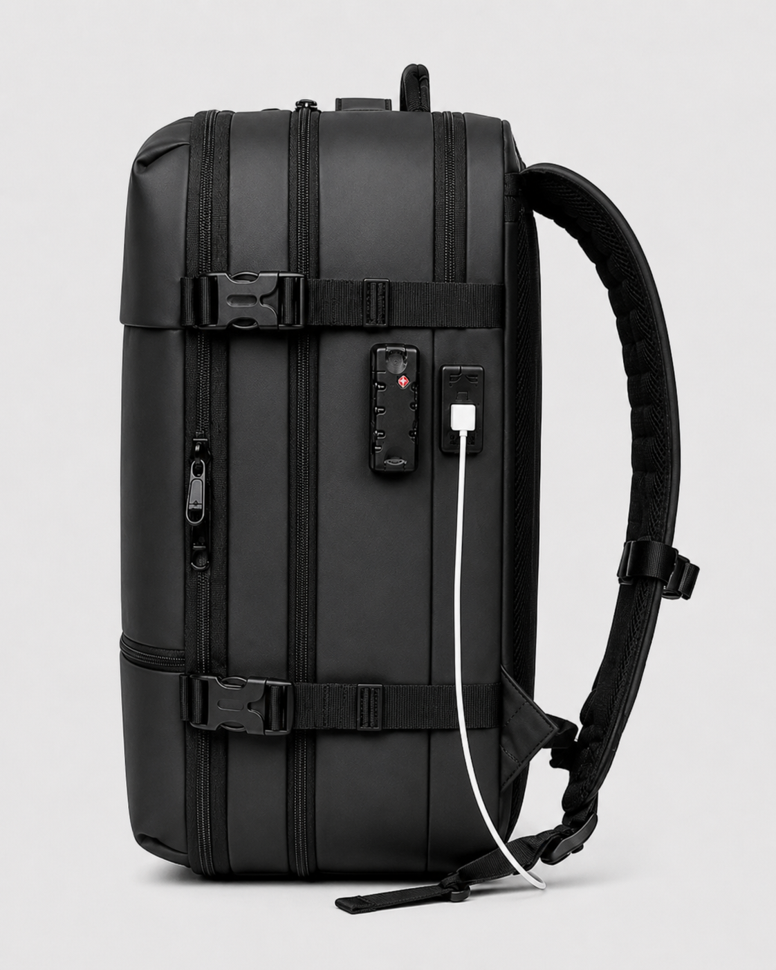 Sac à Dos Voyage Cabine – Compression Sous Vide & PC 17”