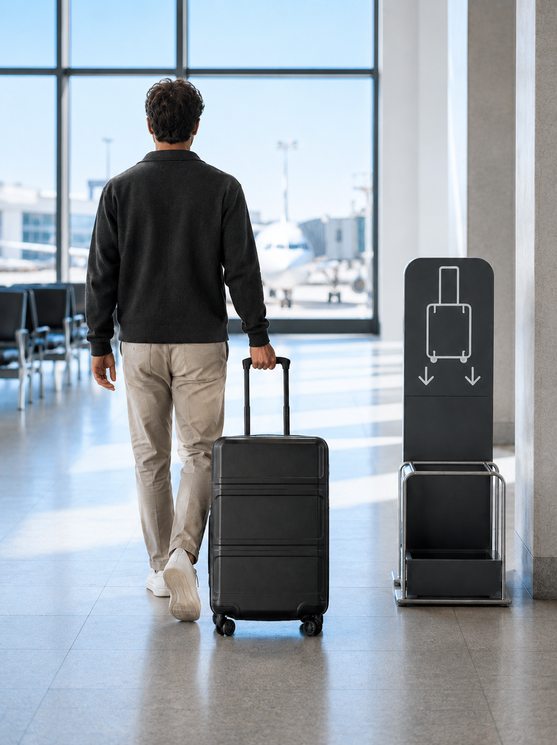 À l'embarquement