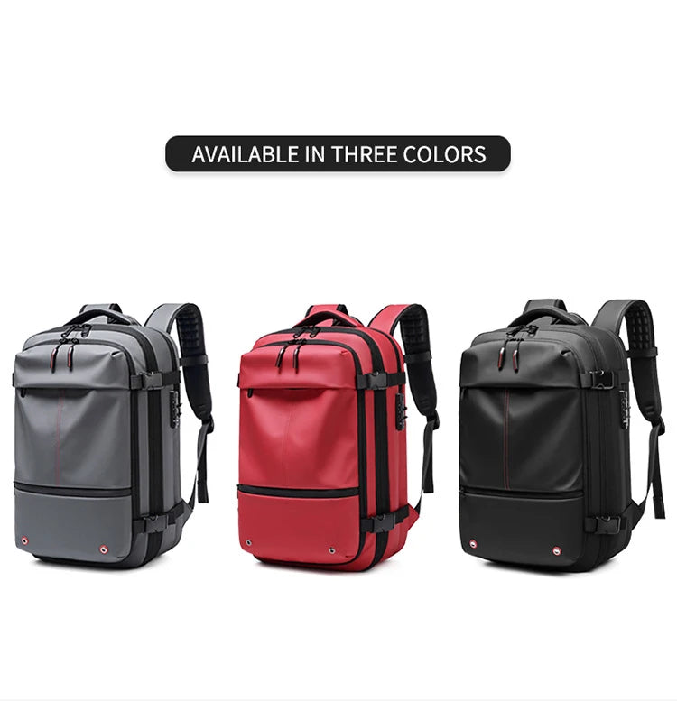 Sac à Dos Voyage Cabine – Compression Sous Vide & PC 17” – vue produit 2